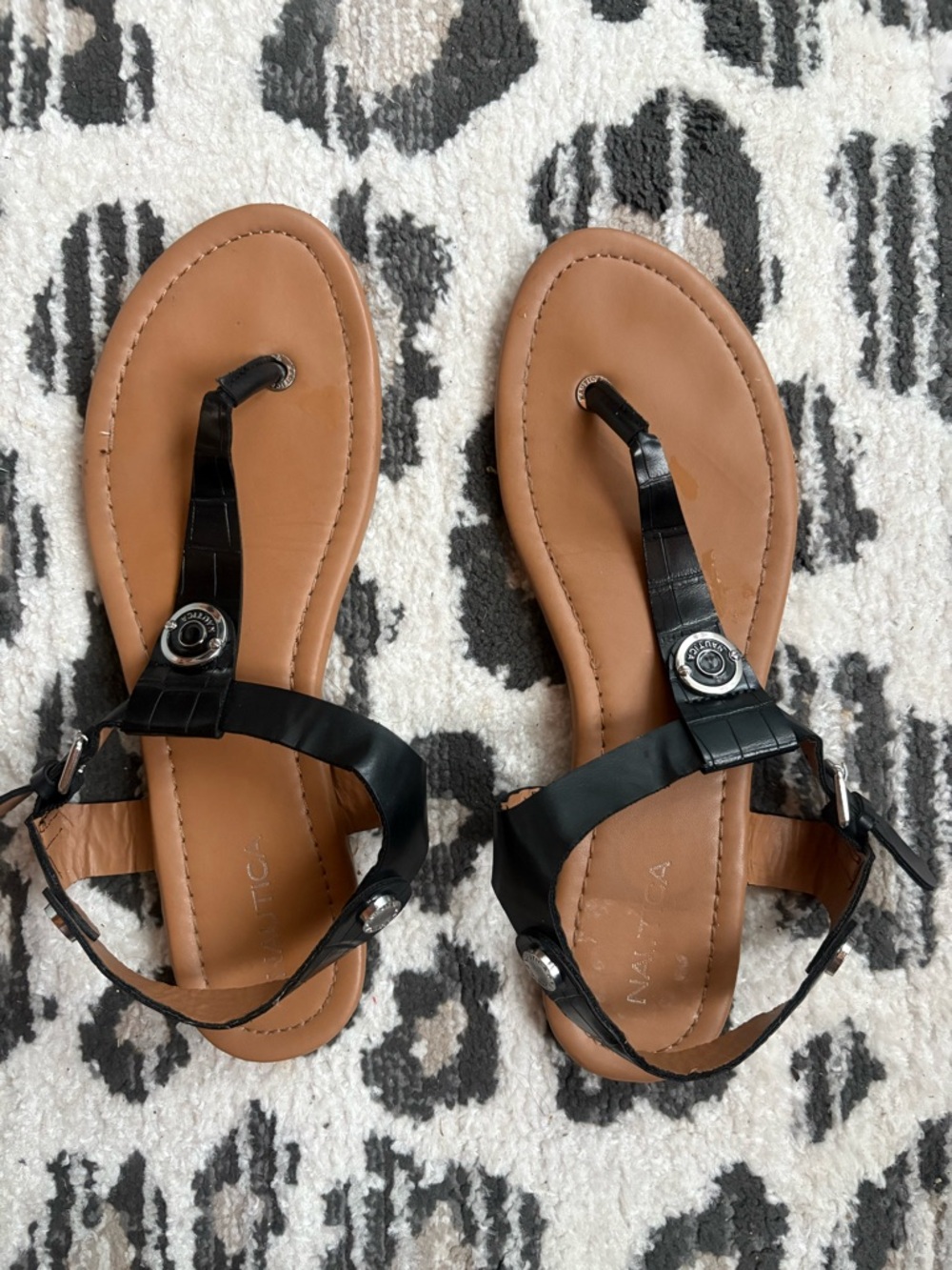 Nautica Sandals Black